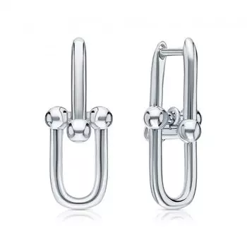 Серебряные серьги