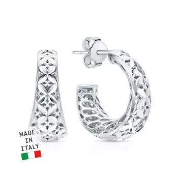 Серебряные серьги