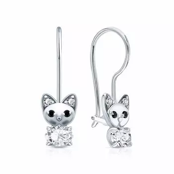 Серебряные серьги