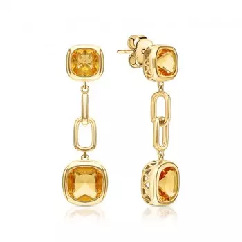 Серебряные серьги с алпанитом