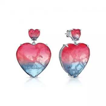 Серебряные серьги с алпанитом