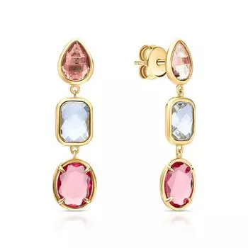 Серебряные серьги с алпанитом