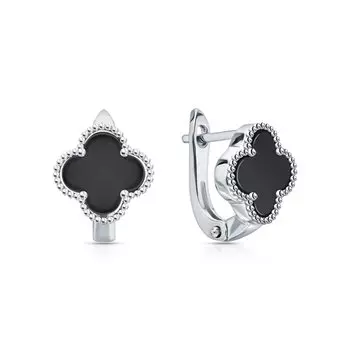 Серебряные серьги с алпанитом