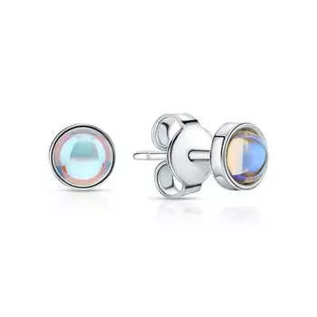 Серебряные серьги с алпанитом