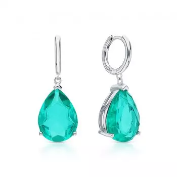 Серебряные серьги с алпанитом