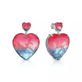 Серебряные серьги с алпанитом