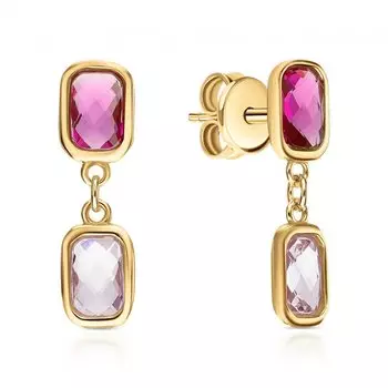 Серебряные серьги с алпанитом