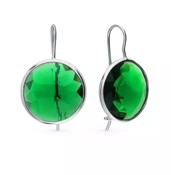 Серебряные серьги с алпанитом