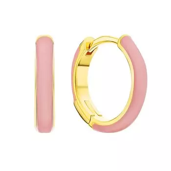 Серебряные серьги с эмалью