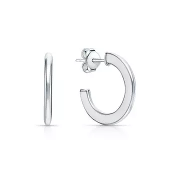 Серебряные серьги с эмалью