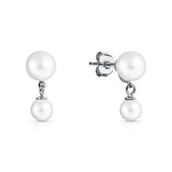 Серебряные серьги с керамикой