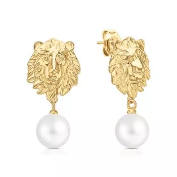 Серебряные серьги с жемчугом