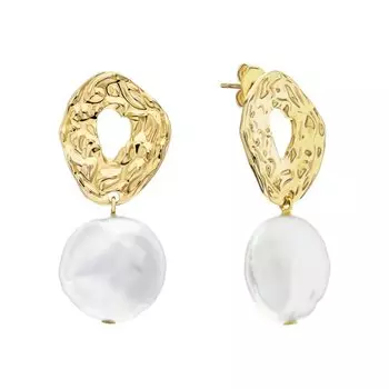 Серебряные серьги с жемчугом