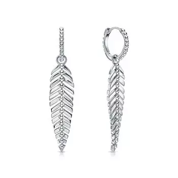 Серебряные серьги-трансформеры