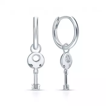 Серебряные серьги-трансформеры