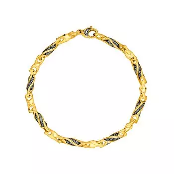 Серебряный браслет "50 Псалом"