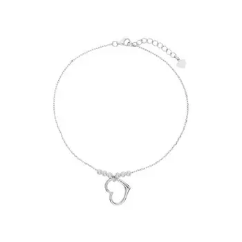 Серебряный браслет на ногу