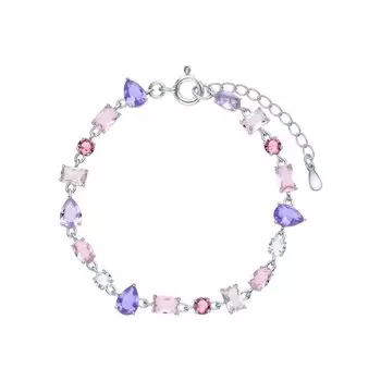 Серебряный браслет с алпанитами