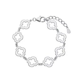 Серебряный браслет с эмалью