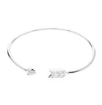 Серебряный браслет с фианитами