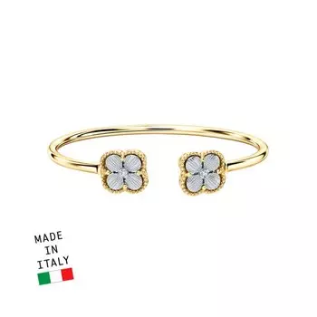 Серебряный браслет с фианитами