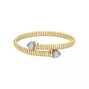 Серебряный браслет с фианитами