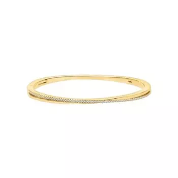 Серебряный браслет с фианитами