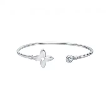 Серебряный браслет с фианитом