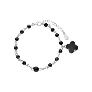 Серебряный браслет с керамикой