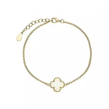 Серебряный браслет с керамикой