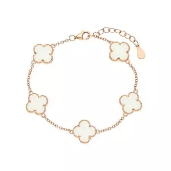 Серебряный браслет с керамикой