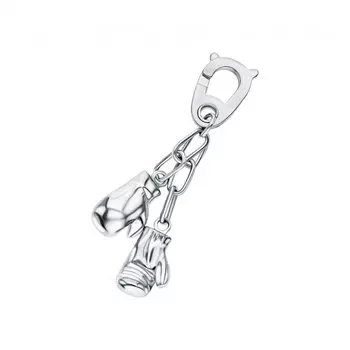 Серебряный брелок