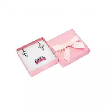 Серебряный крестильный набор для детей