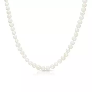 Шейное украшение с культивированным жемчугом