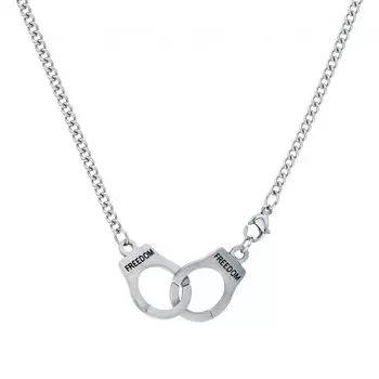 Стальное шейное украшение