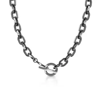 Стальное шейное украшение