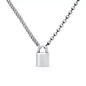 Стальное шейное украшение