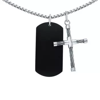 Стальное шейное украшение