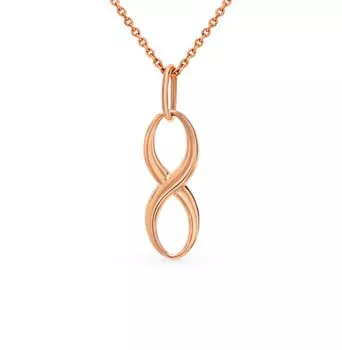 Золотая подвеска