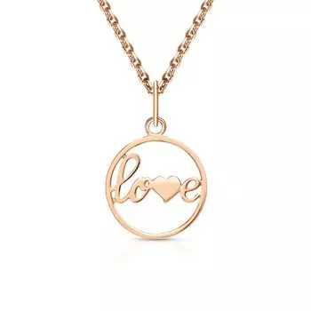 Золотая подвеска