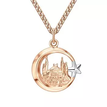 Золотая подвеска