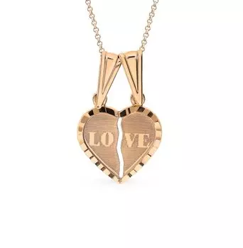 Золотая подвеска