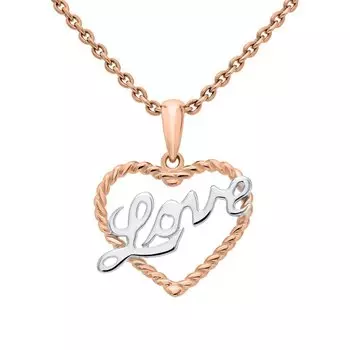 Золотая подвеска