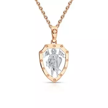 Золотая подвеска "Александр Невский"