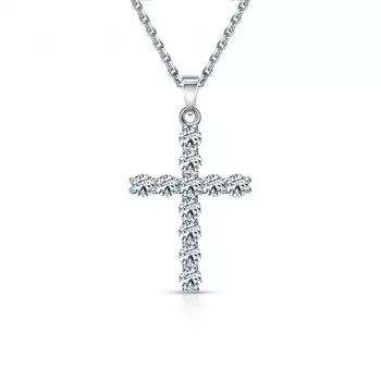 Золотая подвеска с бриллиантами природными