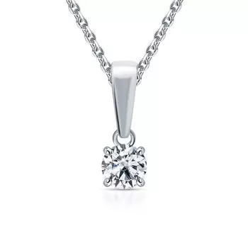 Золотая подвеска с бриллиантами природными