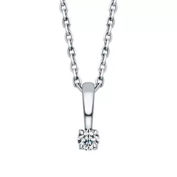 Золотая подвеска с бриллиантами природными