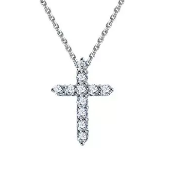 Золотая подвеска с бриллиантами природными