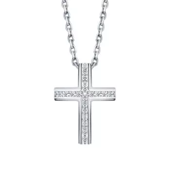 Золотая подвеска с бриллиантами природными