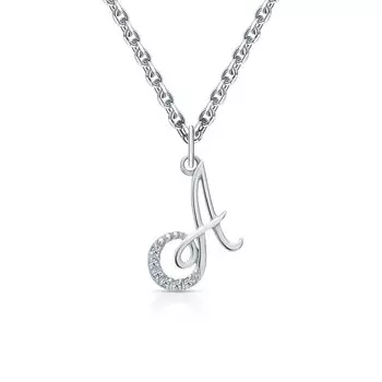 Золотая подвеска с фианитами